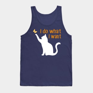 I do what I want cat Tank Top